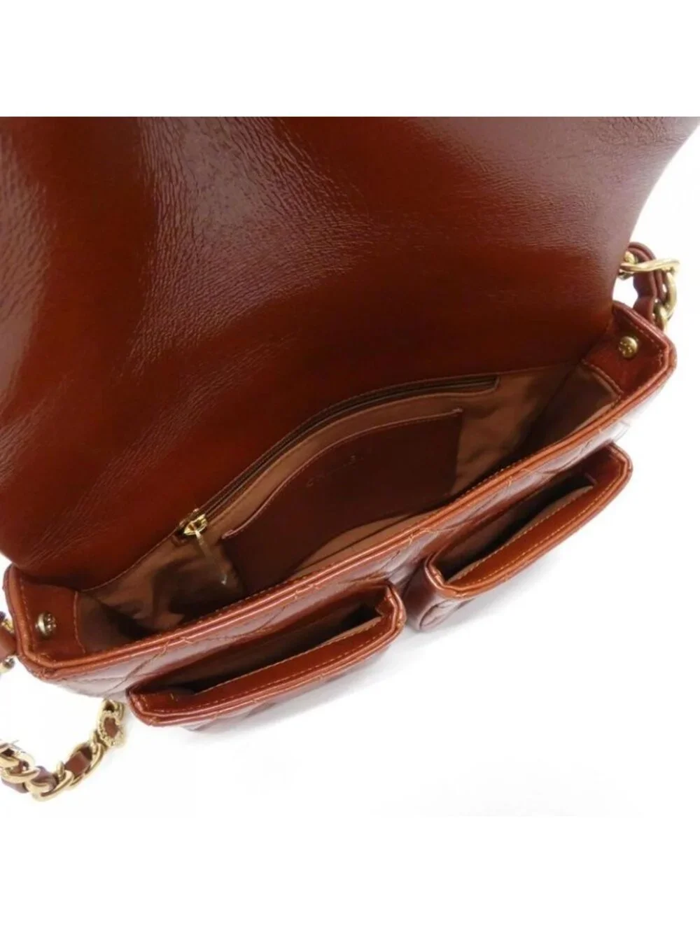 Chanel As4993 Size 25 Brown Bag